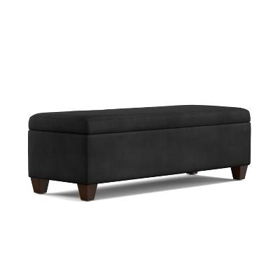 Hinged Bench Storage Ottoman - Handy Living