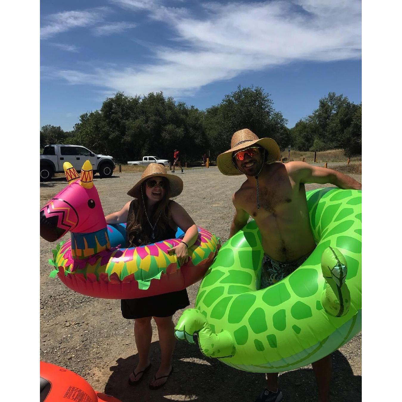 Floating the American River