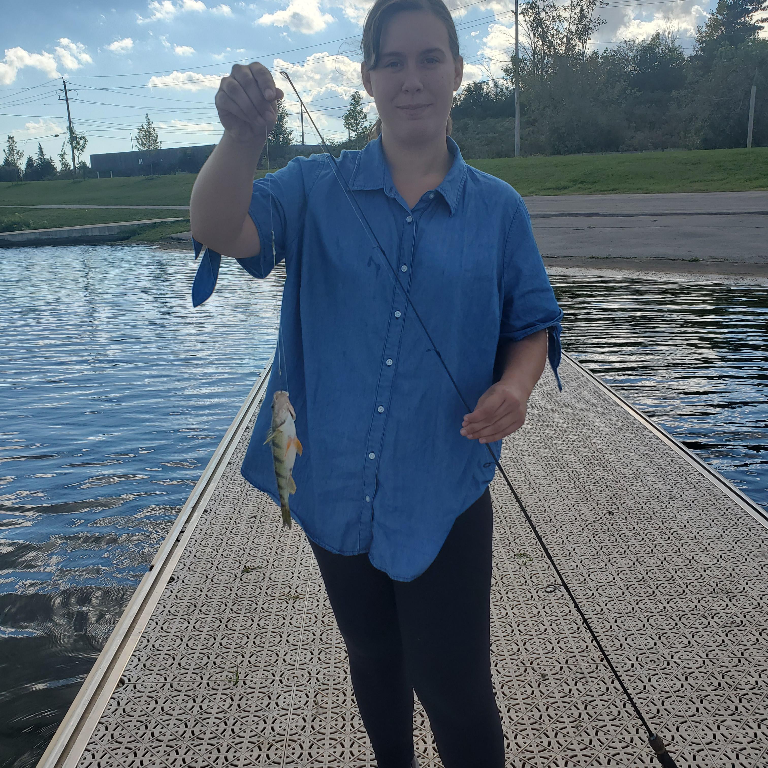 first fishing day in welland together.