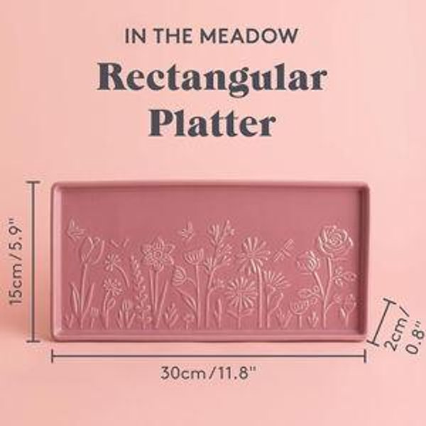 Mason Cash In The Meadow Rectangle Platter