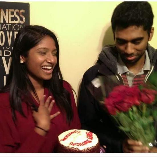[2014] Thaksena's 22nd birthday, and some unexpected roses.