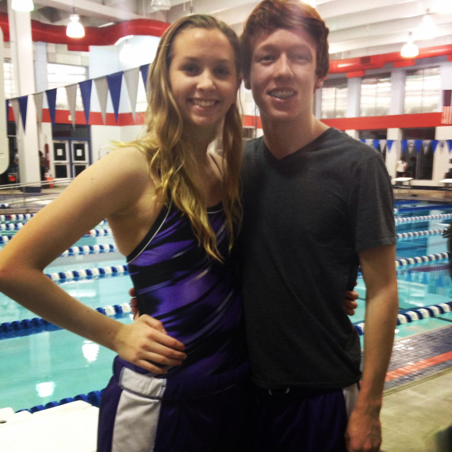 Lots of swim meets cheering each other on!