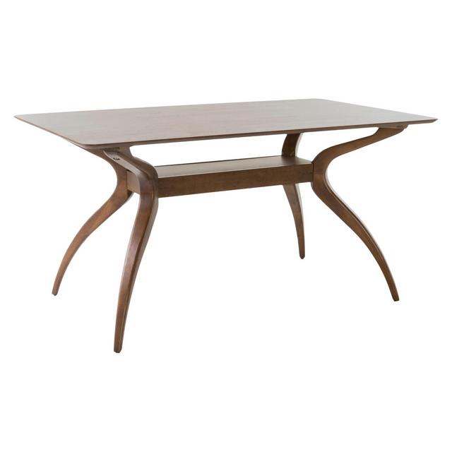 Salli Dining Table Natural Walnut - Christopher Knight Home