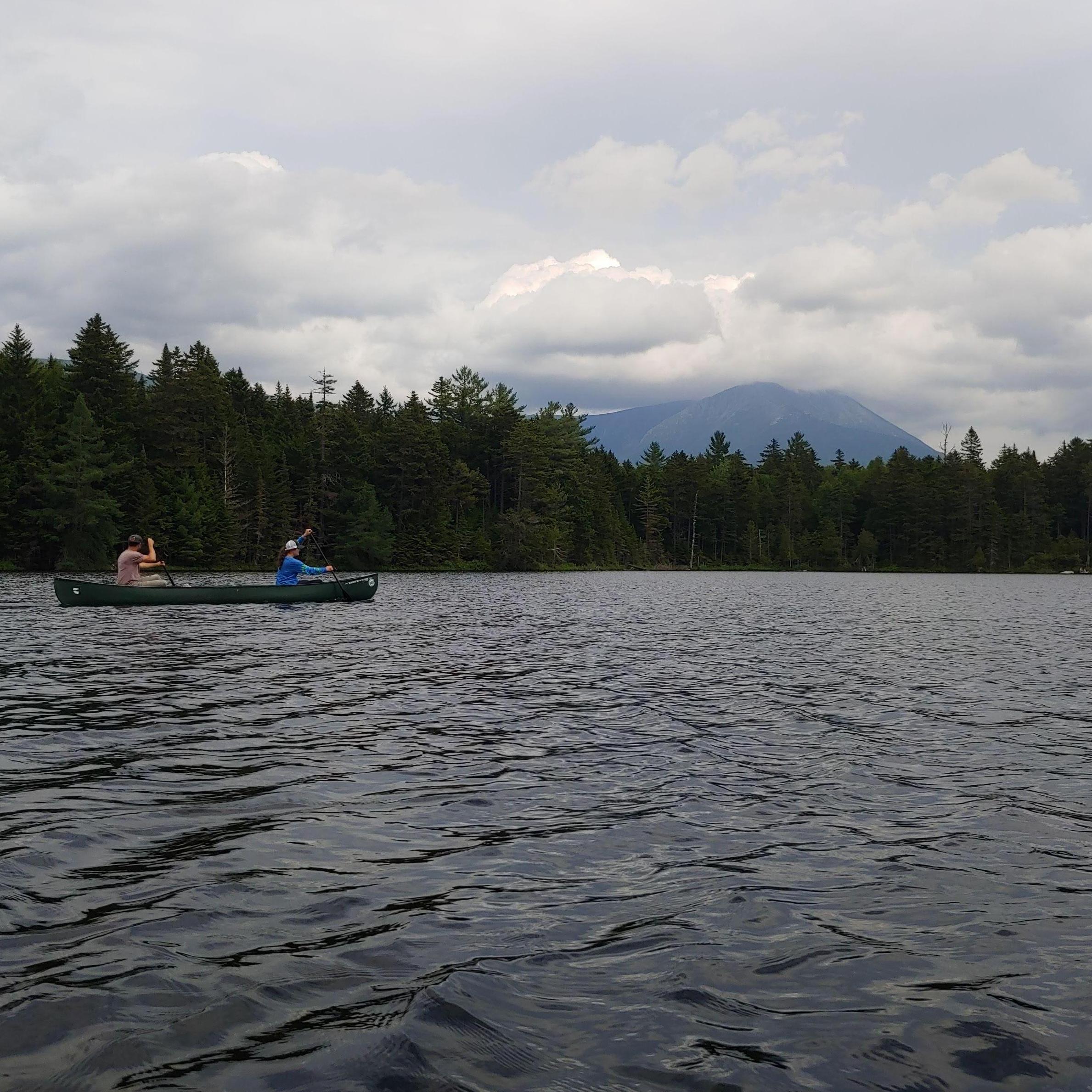 Canoe for two… Wahoo!