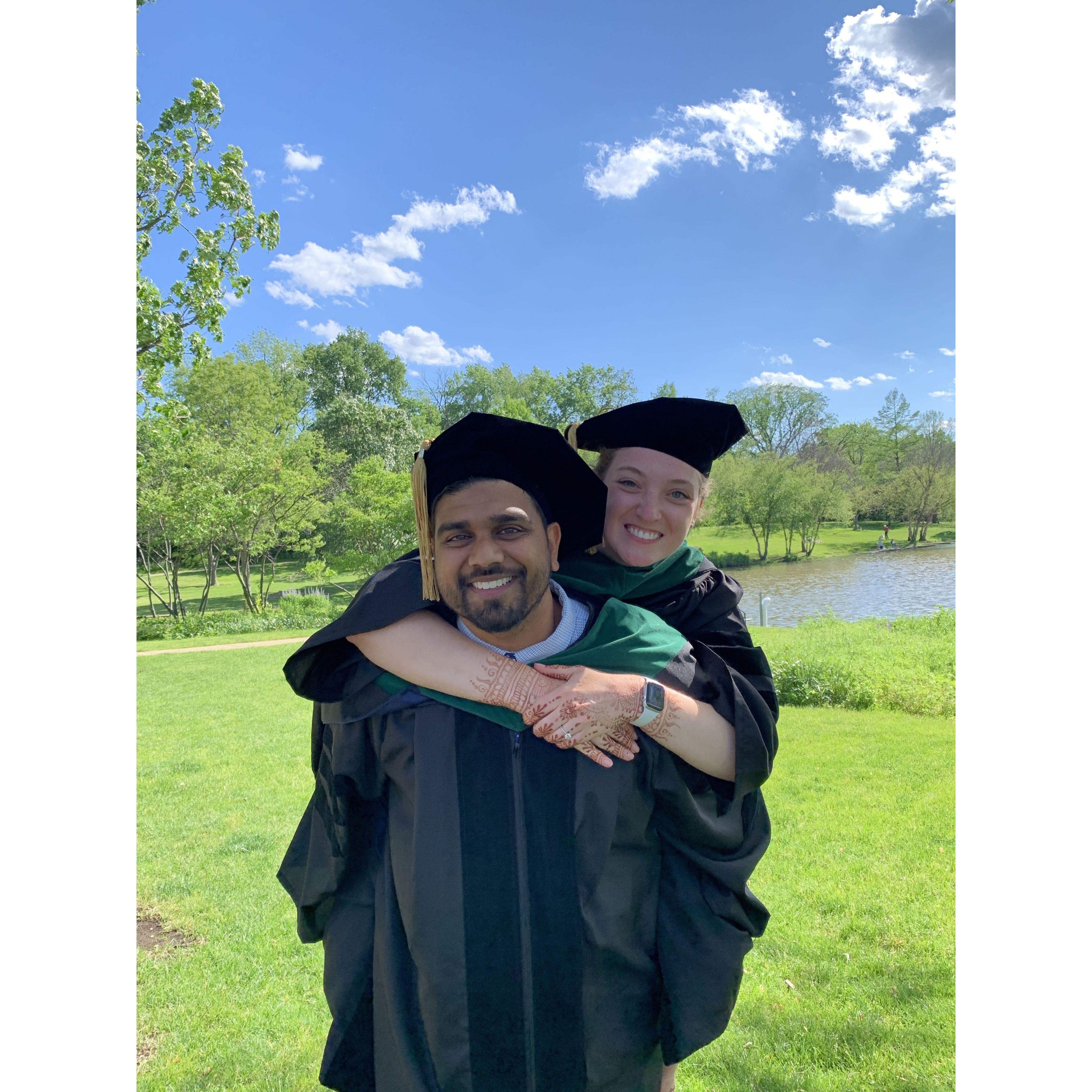 Medical school graduation, 2021