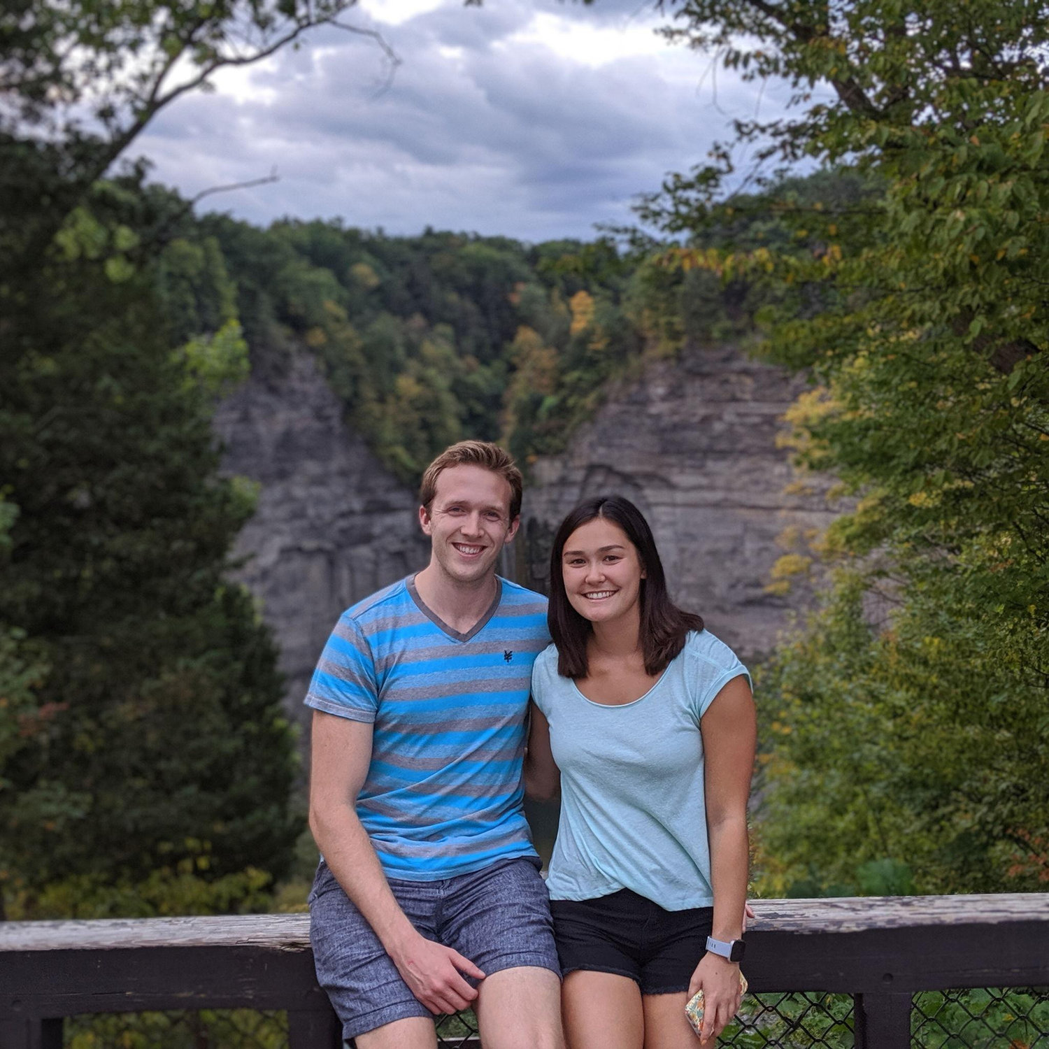 Roger spent a lot of time on 476 and 81 coming up to Ithaca to visit Rachel while she was in school. But it was worth it for all the beautiful hikes, wine, and of course Rachel.