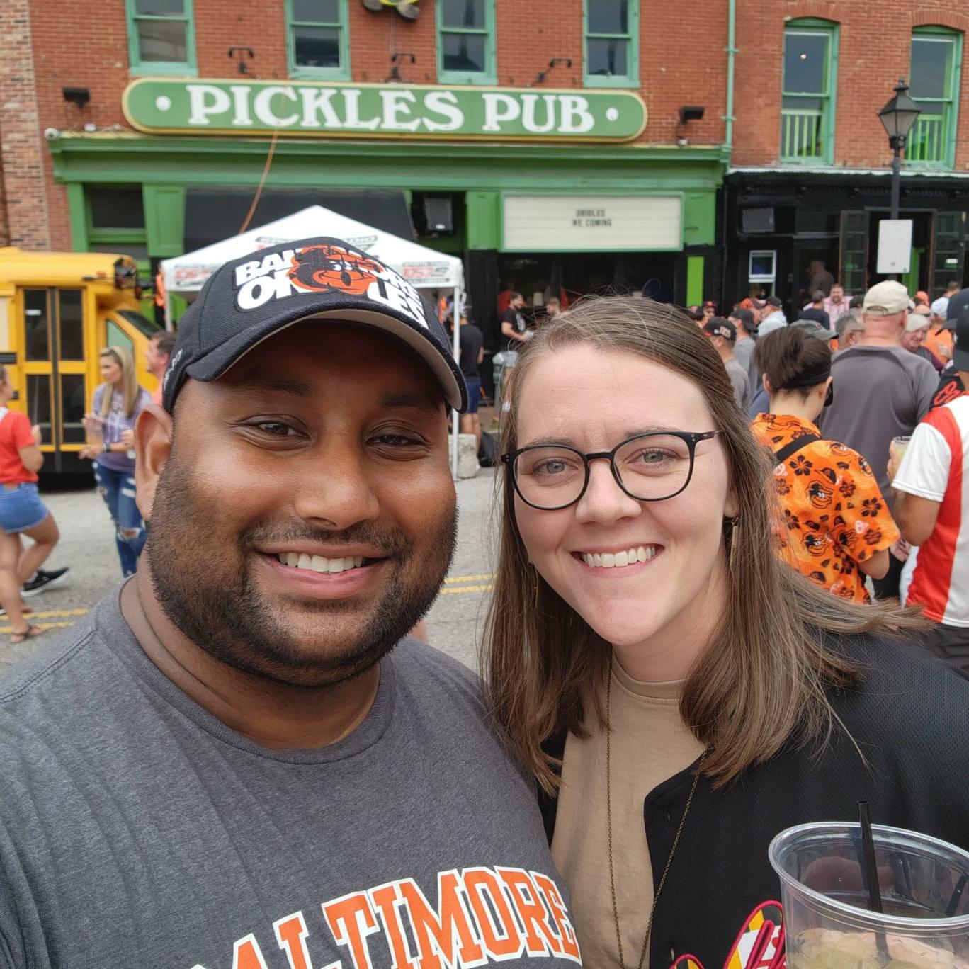Sara's first Orioles game