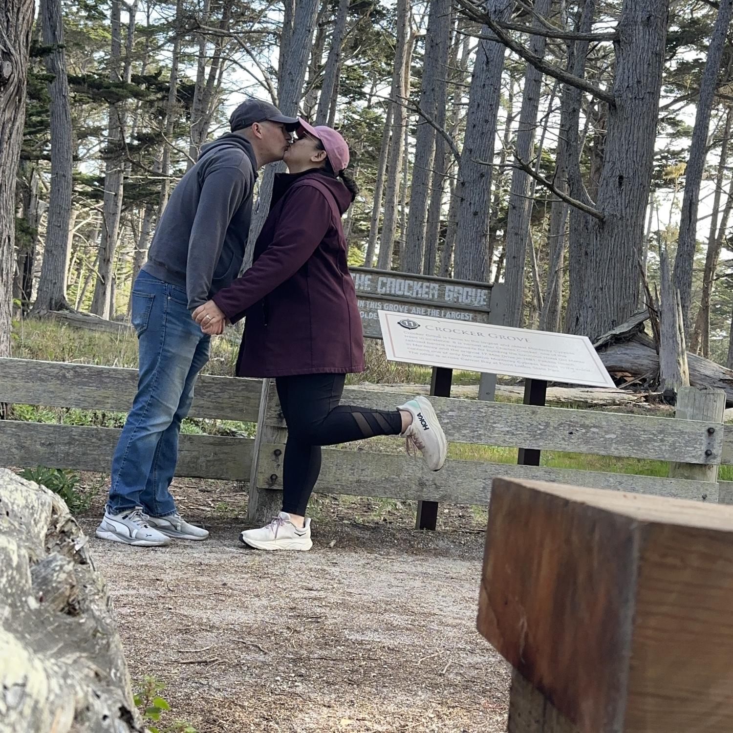 A stop on the 17-mile drive tour in Monterey
March 2026