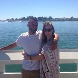 Up North at the beach.