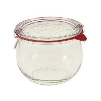 Weck 744 1/2L Tulip Jar Set of Six - 16.9 Ounce