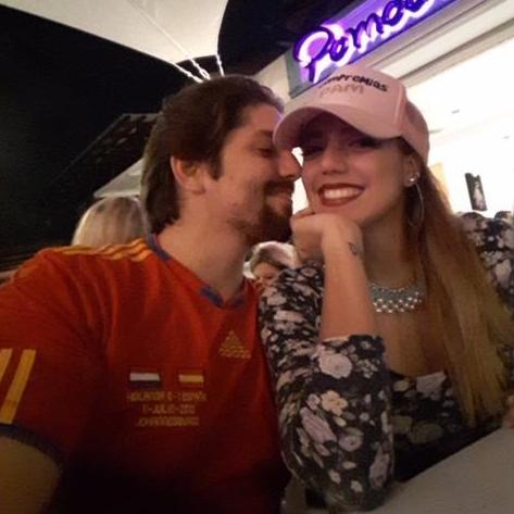 Nuestra primera escapada y segunda foto.