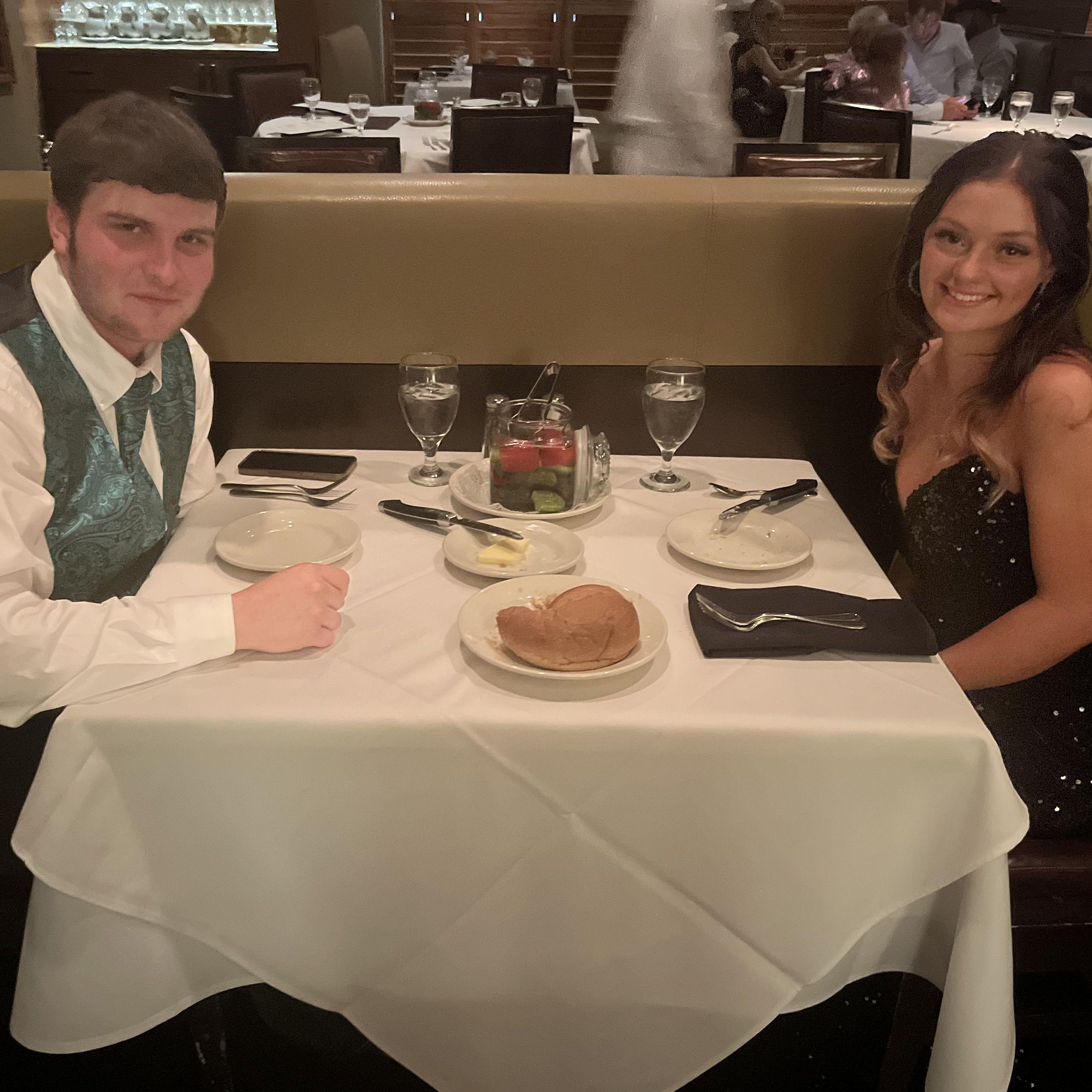 Clara’s senior prom.