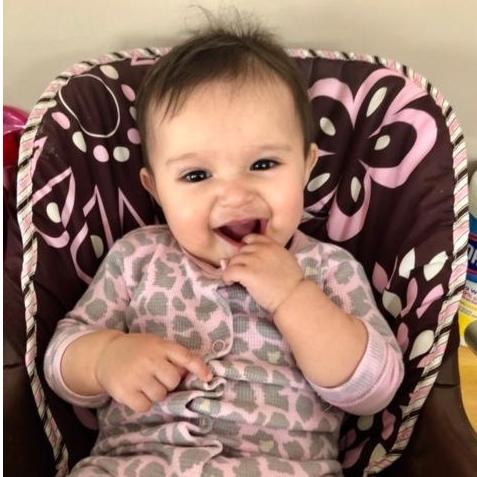 Kiara - Around 7 or 8 months of age.