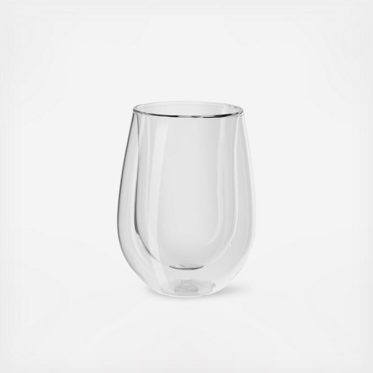 ZWILLING, Sorrento Double Wall Beer Glass, Set of 2 - Zola