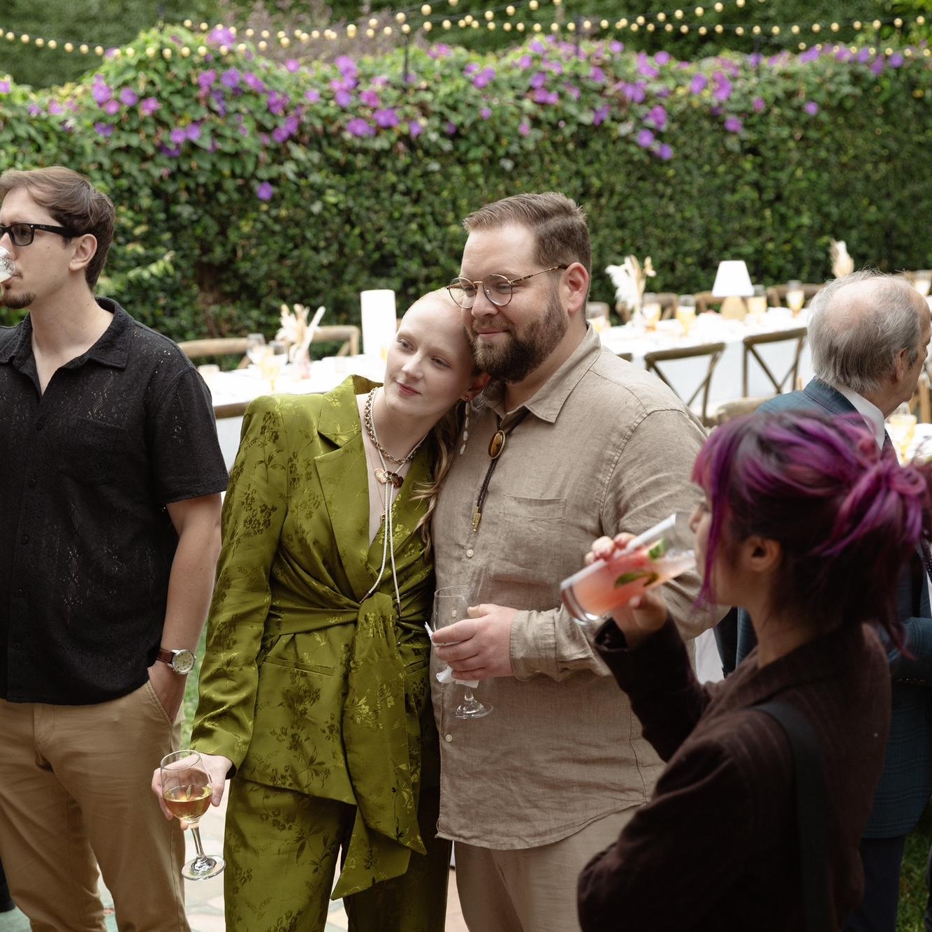 💞❤️💞❤️ admiring the love between my bff riley and her incredible wife emily at their wedding in santa monica 💞❤️💞❤️