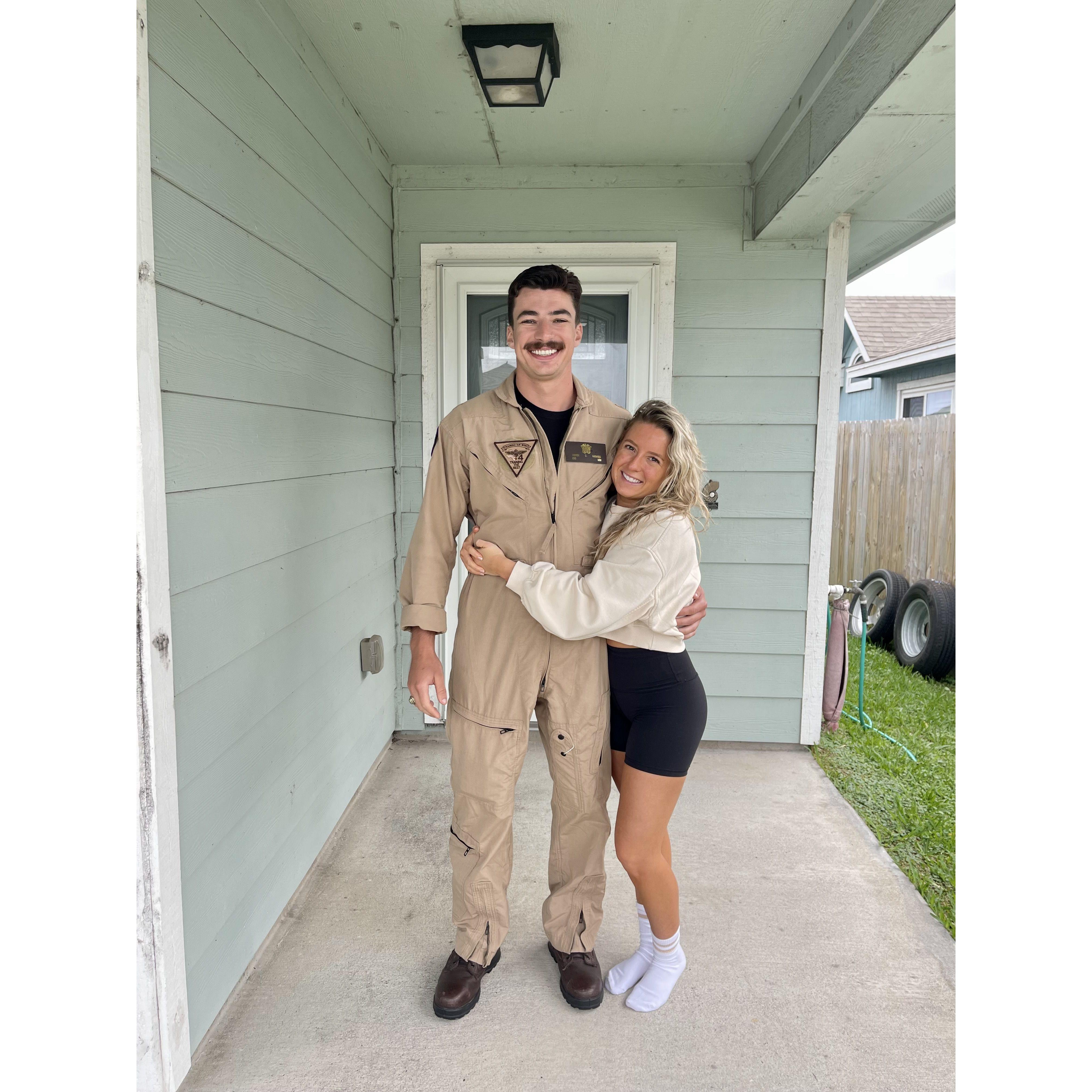 April 2024: First trip to Corpus Cristi to see Myrick & when we officially started dating!