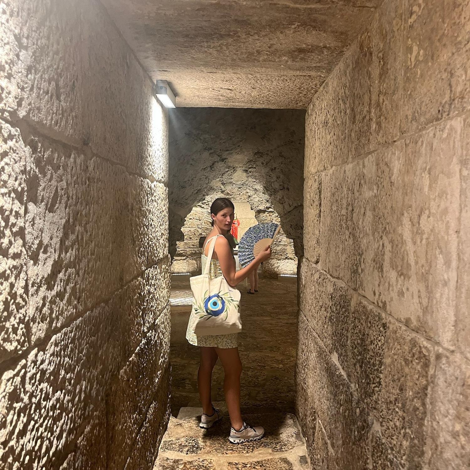 Cooling off in the catacombs