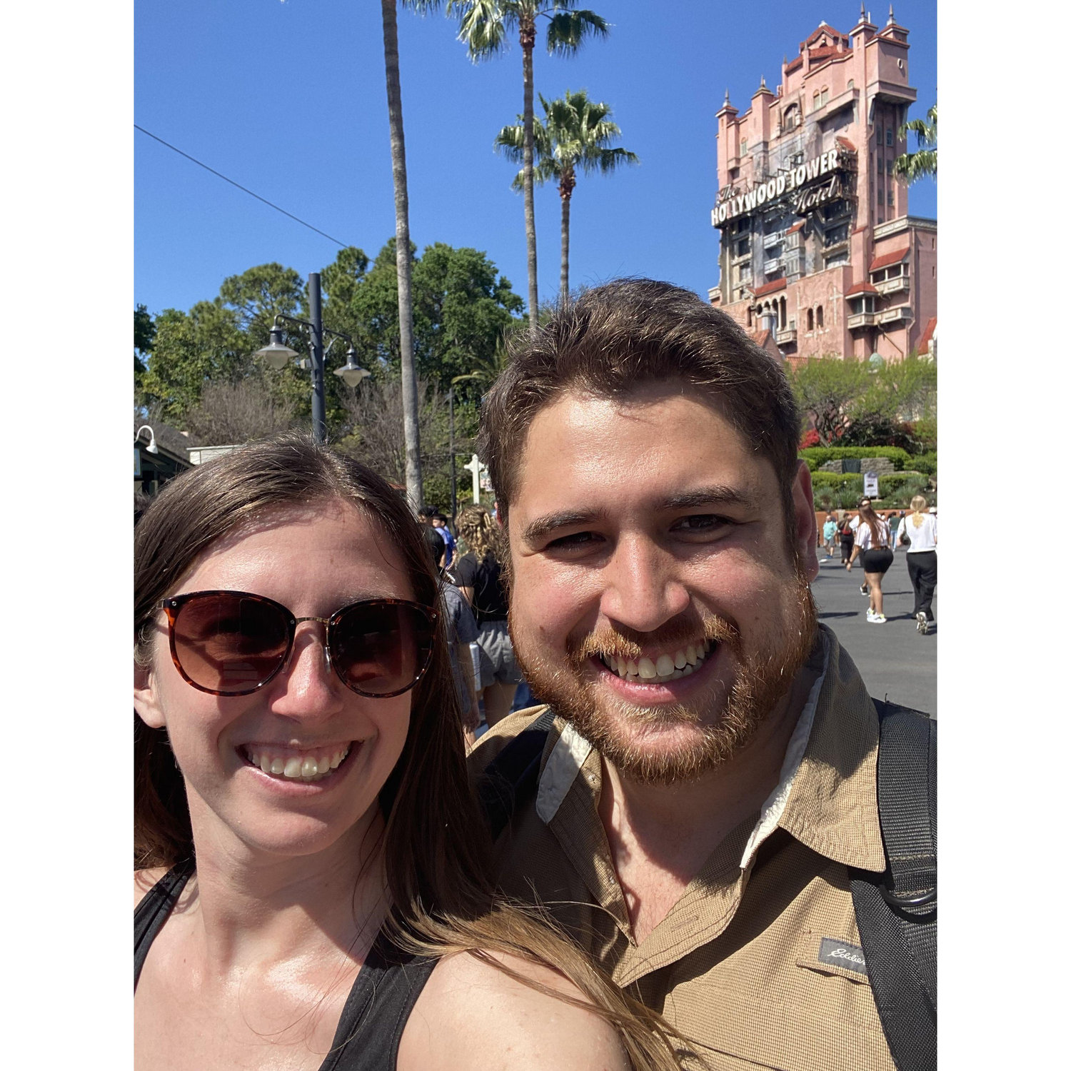 Our first trip to Disney! Visiting Hollywood Studios to see Cole on his 8th grade band trip