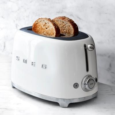 Smeg 2-Slice Toaster in White