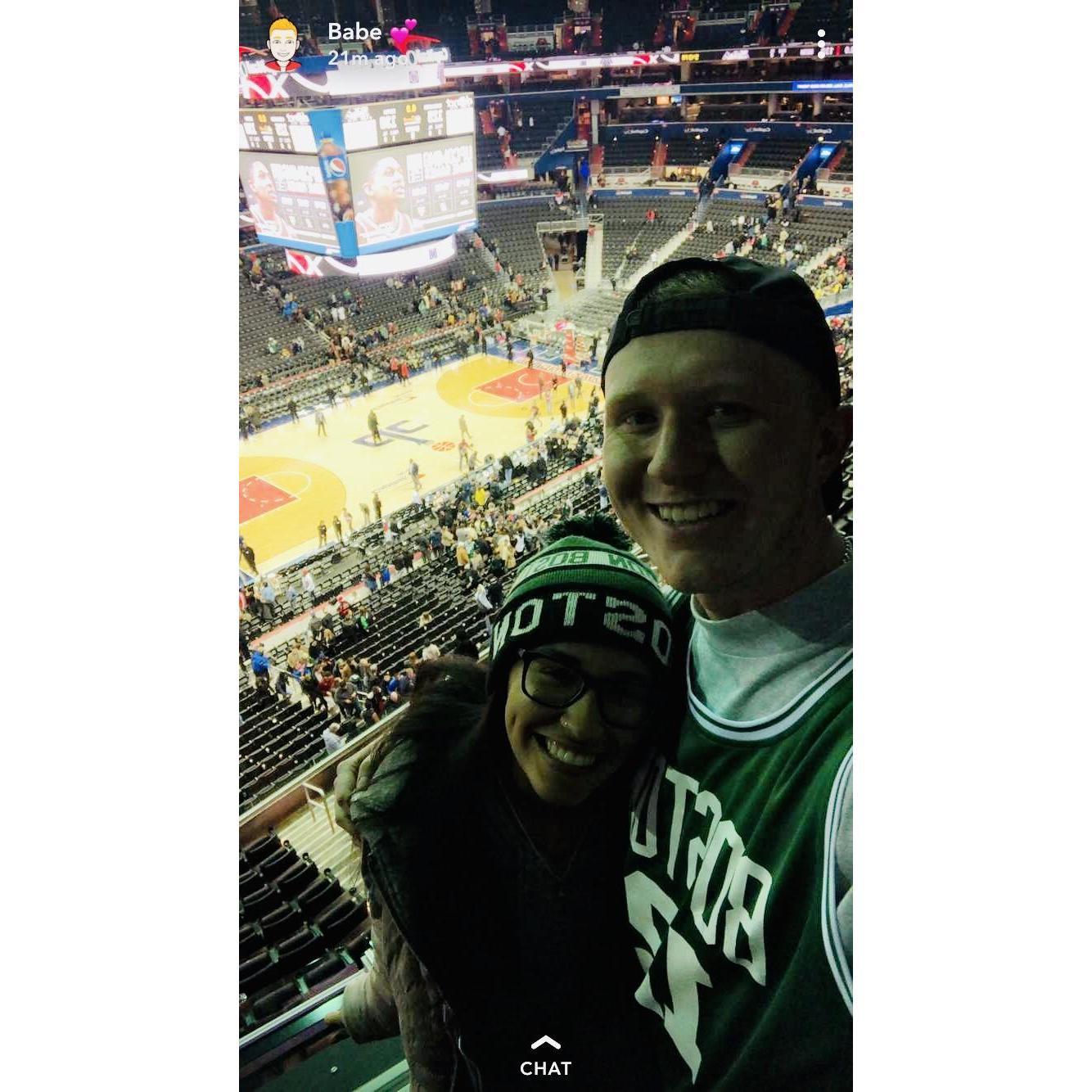 Celtics game! (12/2018)