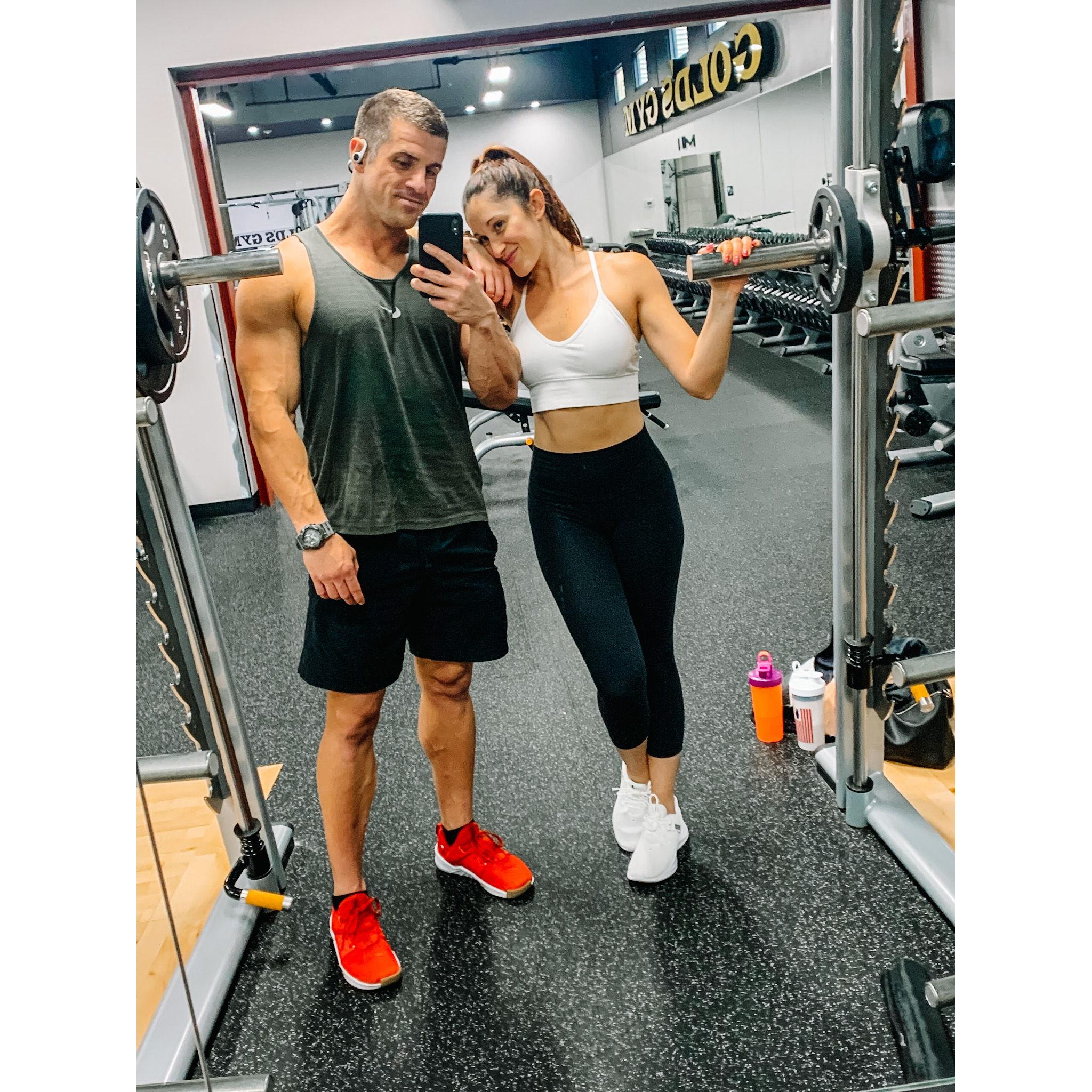 Fun Fact: Our second date was at the gym