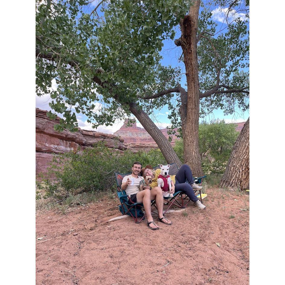 Moab Jeep camping trip