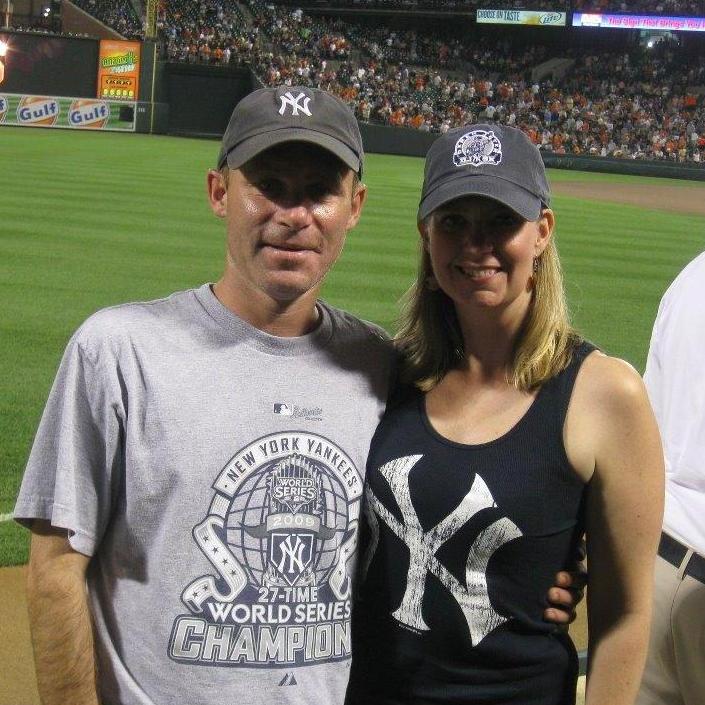 Our love of the Yankees made our bond even stronger!