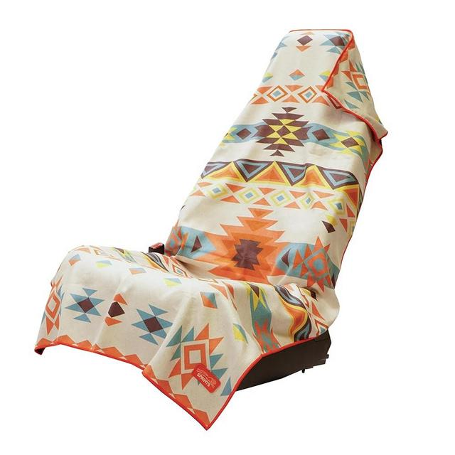 Sprints Athletic Running Towel, Full-Sized, Car Seat Cover - Performance Microfiber (Adobe Echo)