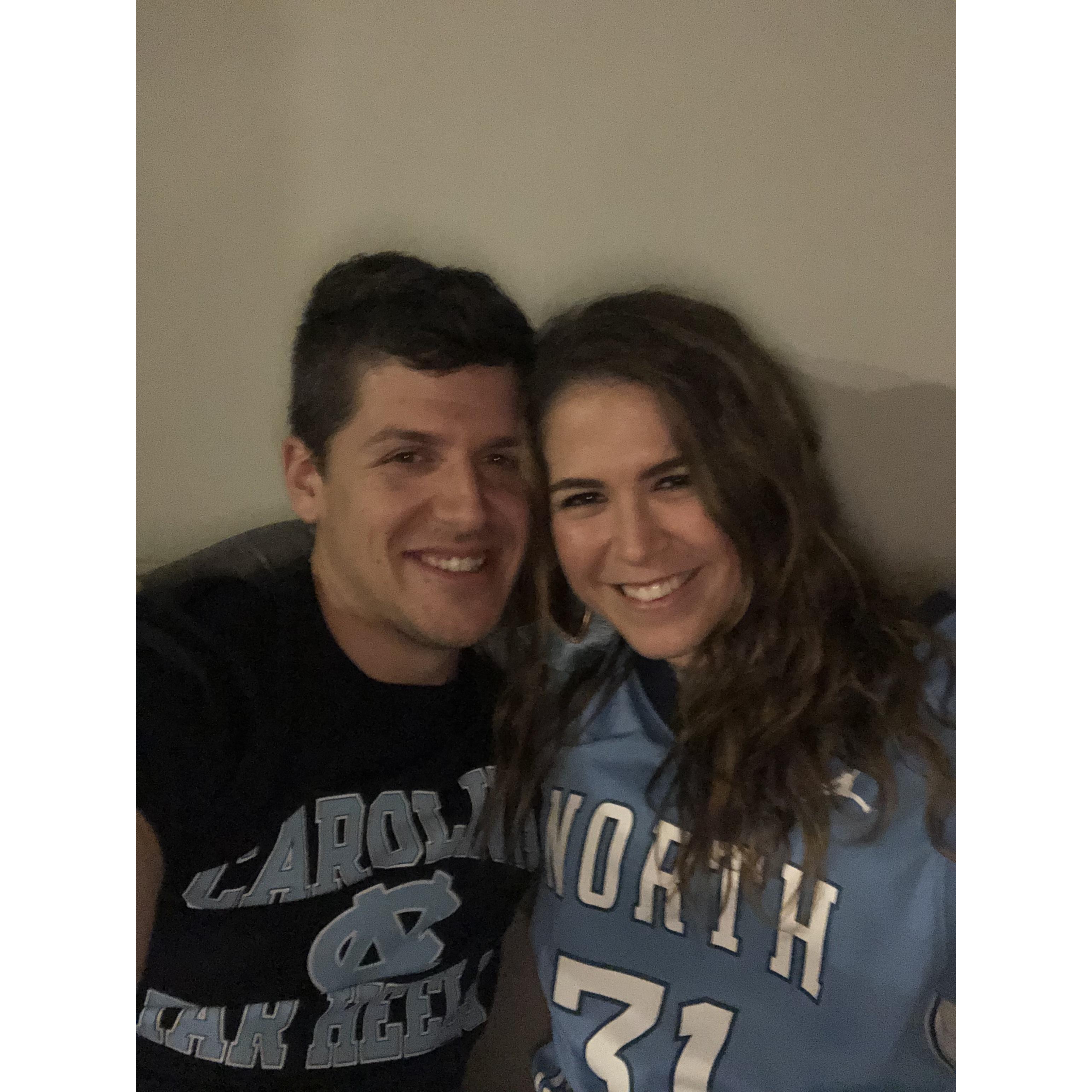 Making Kelse a Tar Heel fan (top priority!)