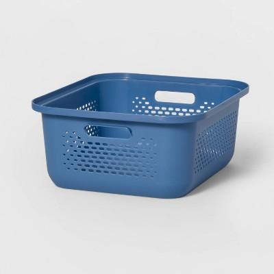Short Sliding Storage Bin Matte Plastic - Brightroom™