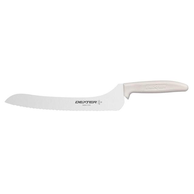 Dexter Russell 13583 Sani- Scalloped Offset Sandwich Knife, 9" Blade