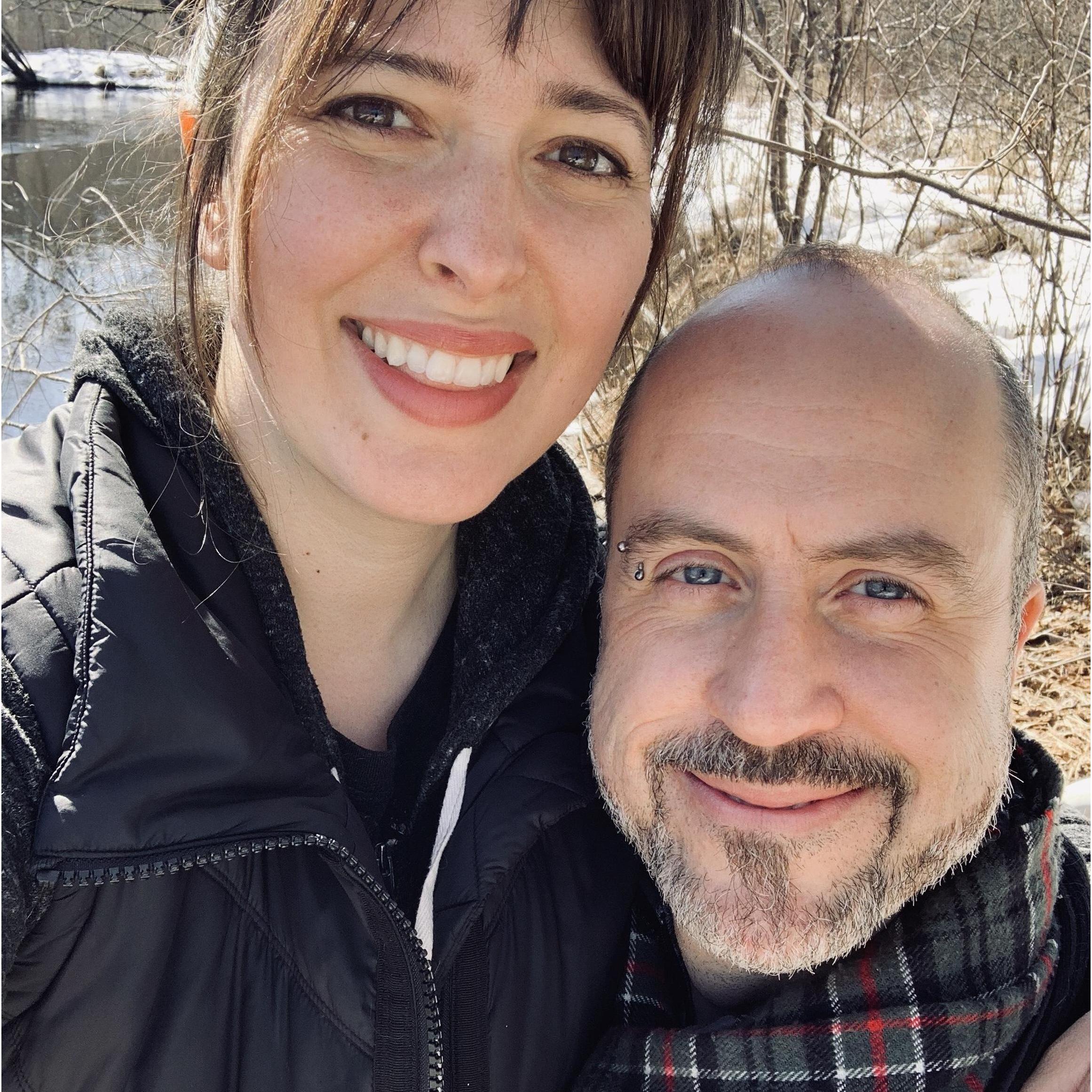 On the banks of the Willow River!
