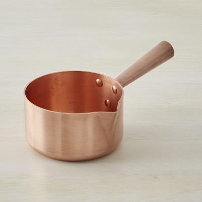 Mauviel Copper Sugar Pot, 1 1/4-Qt.