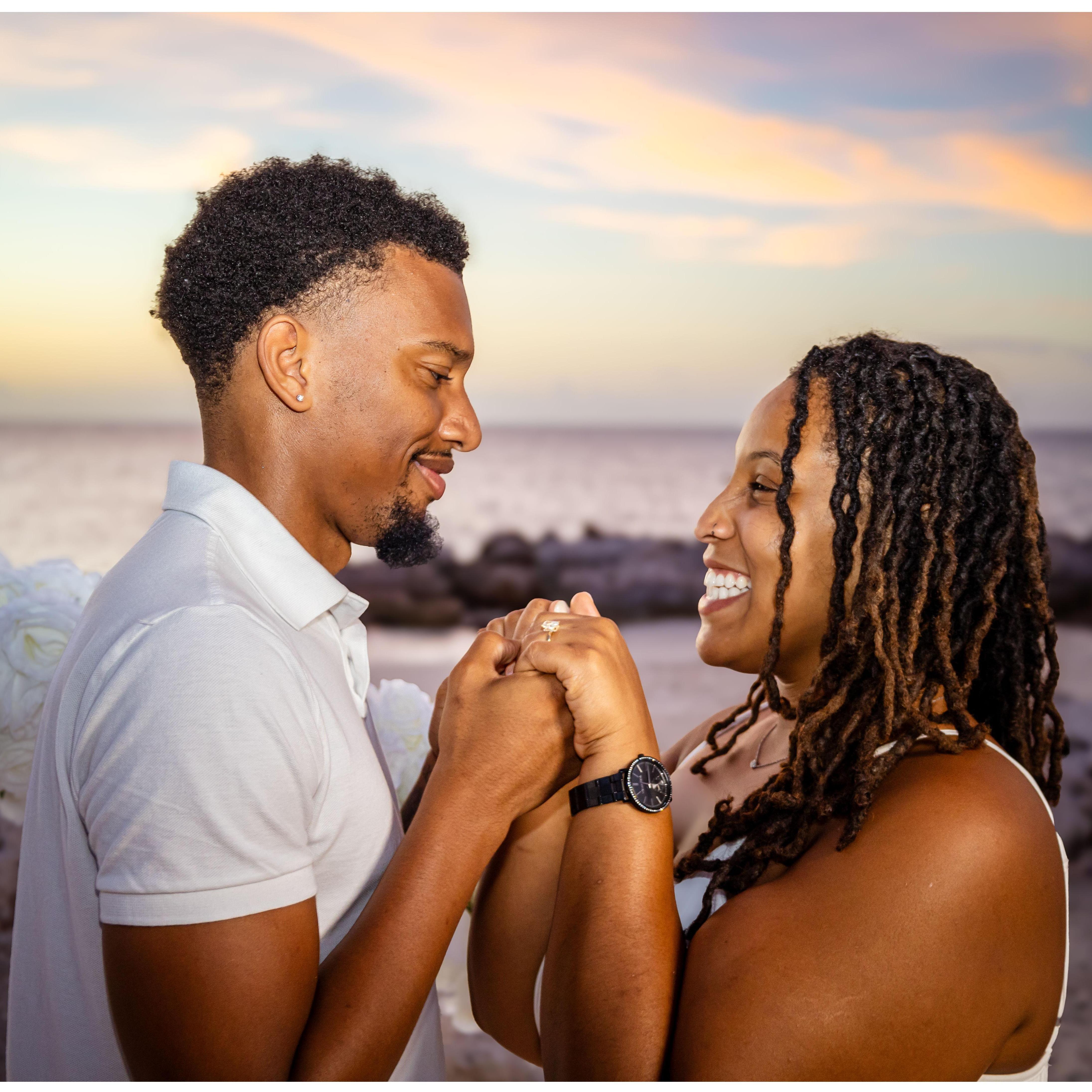 Our favorite picture from our engagement shoot.