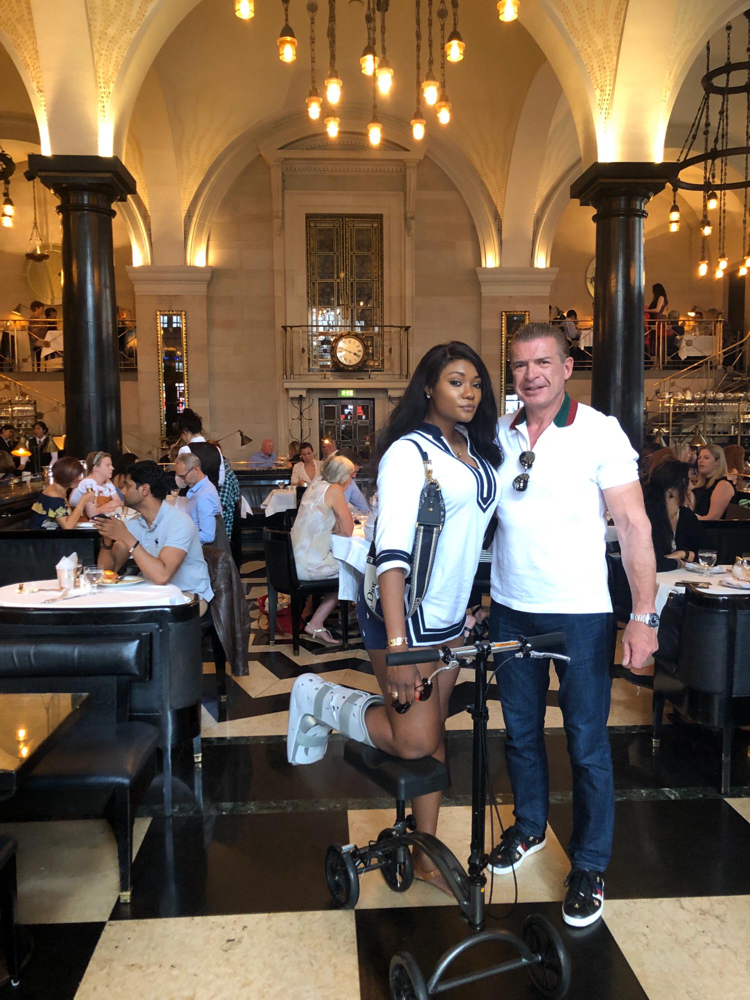 London, luncheon