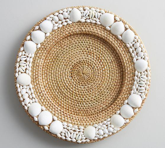 Shell-Rimmed Charger