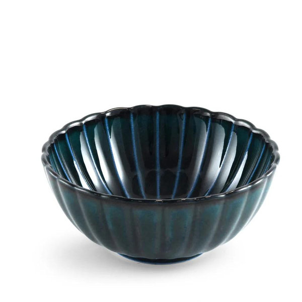 Giyaman Aizome Blue Serving Bowl