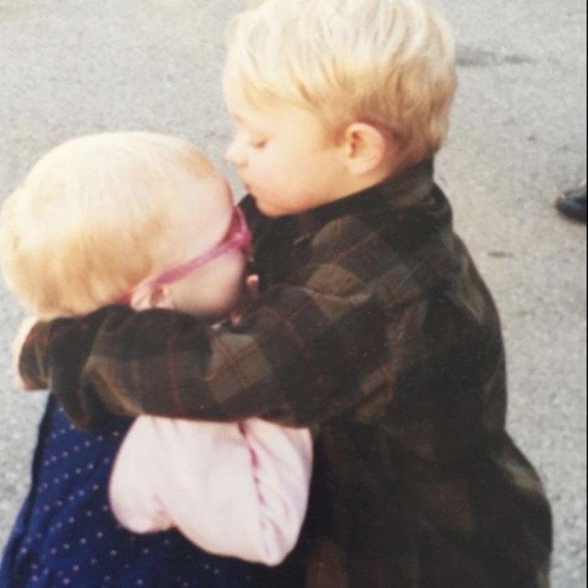 Our "first kiss"