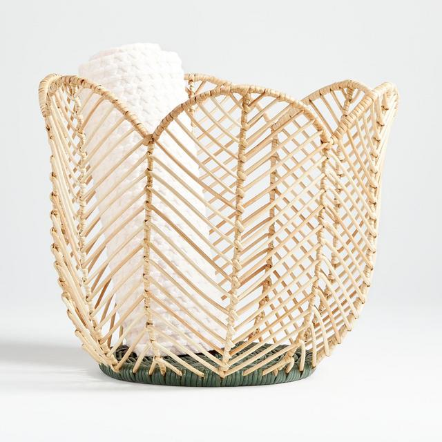 Flower-Shaped Basket