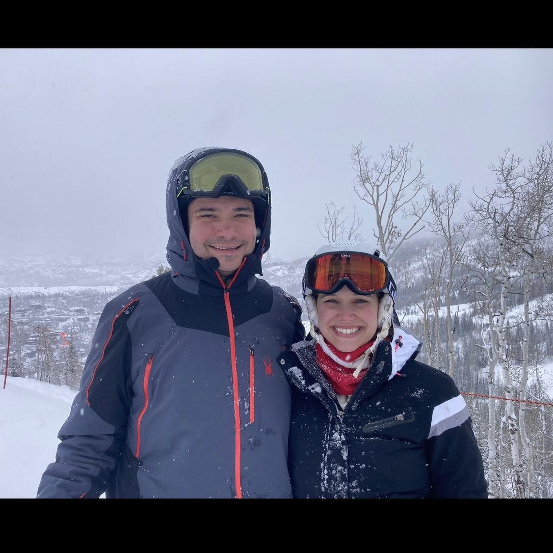 Skiing in Steamboat, CO. (2023)