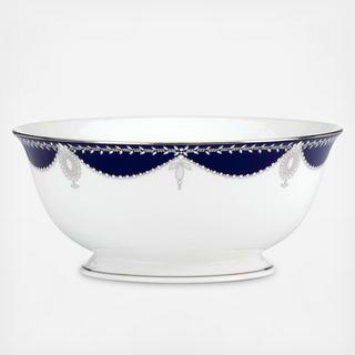 Empire Pearl Indigo Serving Bowl