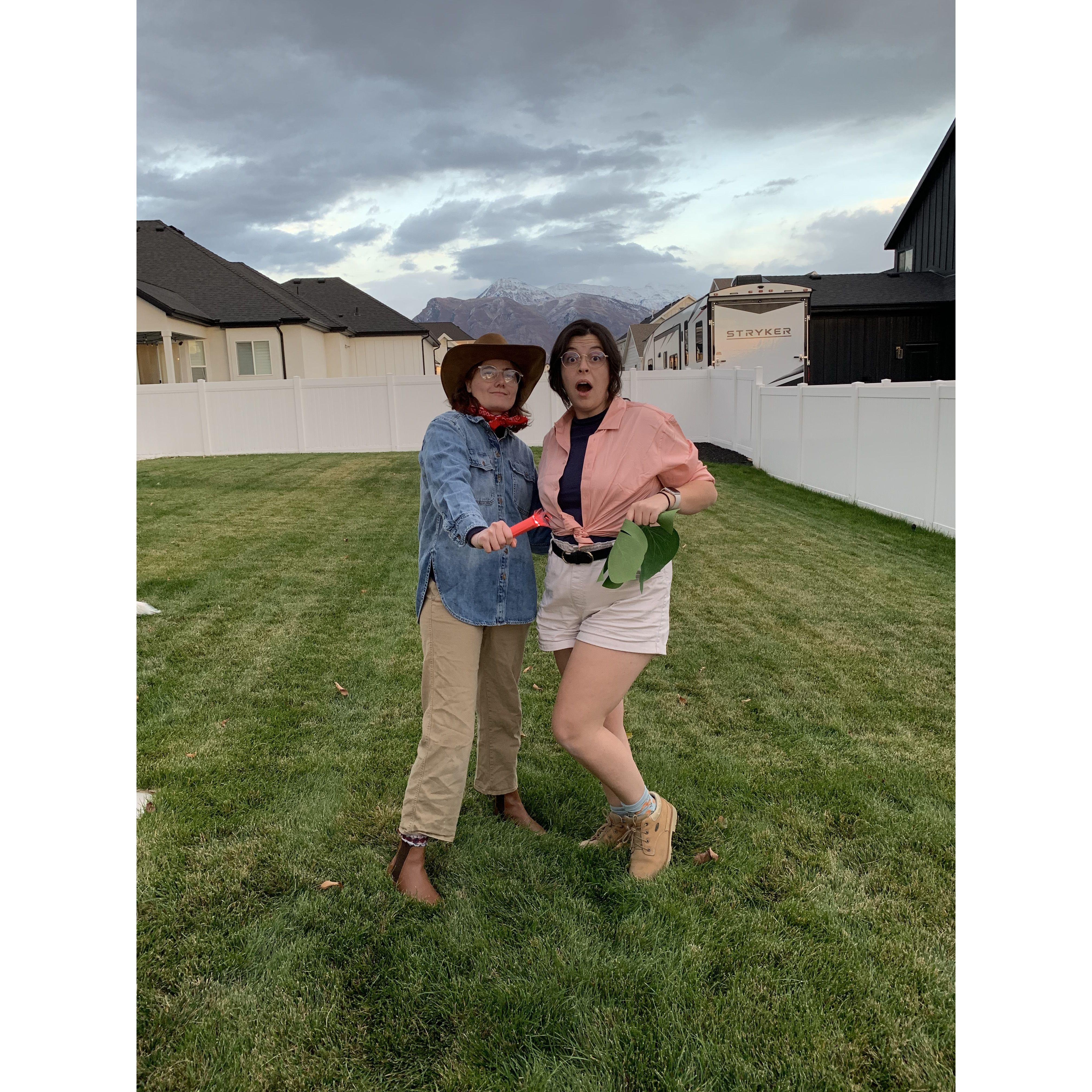 Halloween year 3: Jurassic Park!