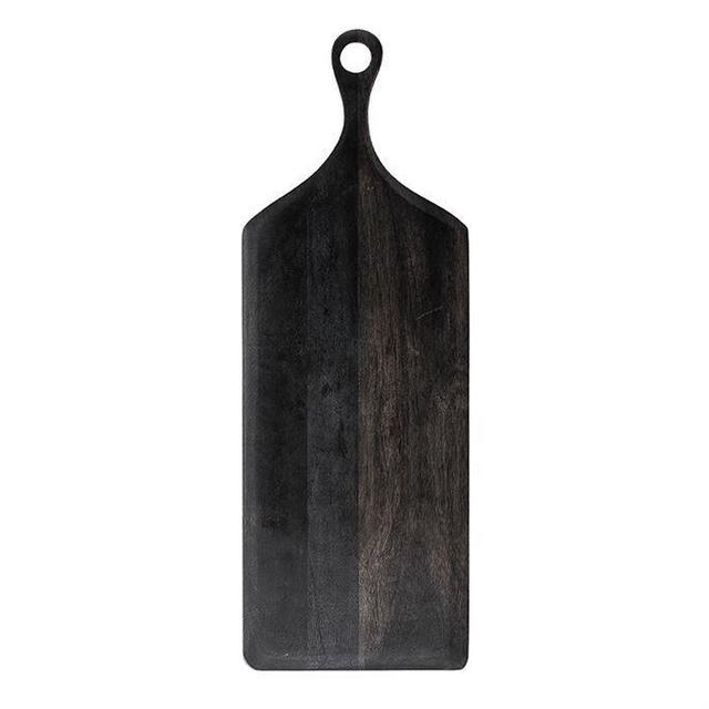 Black Acacia Wood Serving Board
