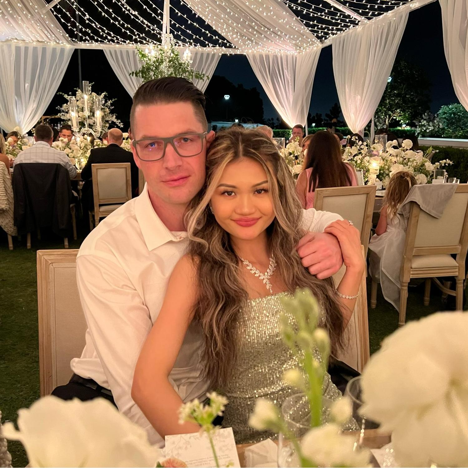 9/17/22-Photo at Cody’s cousin wedding in California…also was Natalie’s first time meeting Cody’s family