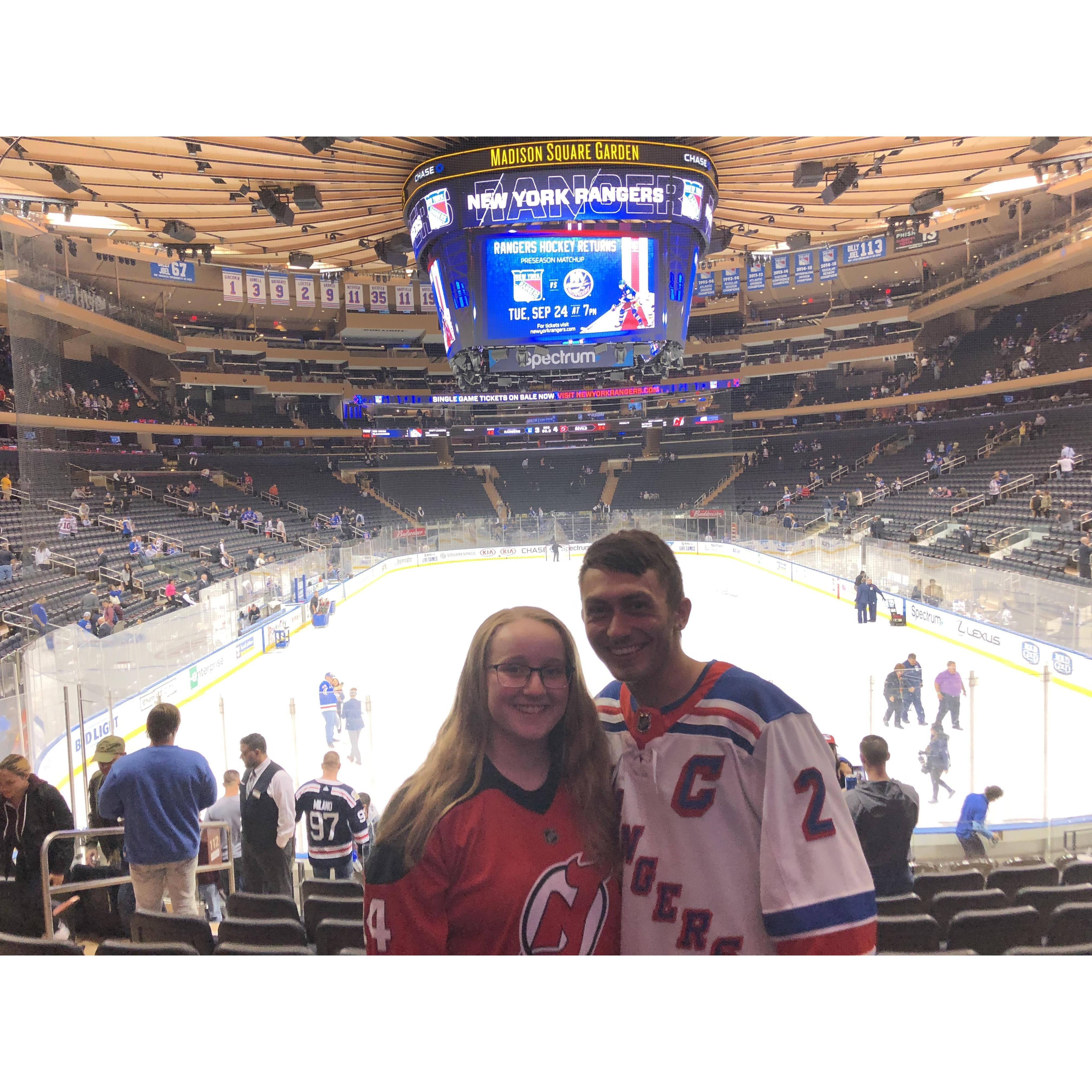 Do we love each other more? Or hockey?