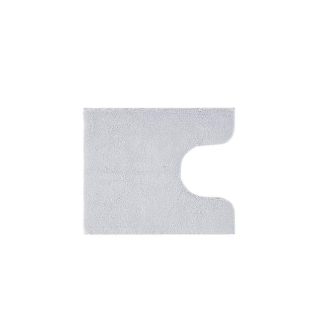 20"x24" Marshmallow Memory Contour Bath Rug Silver