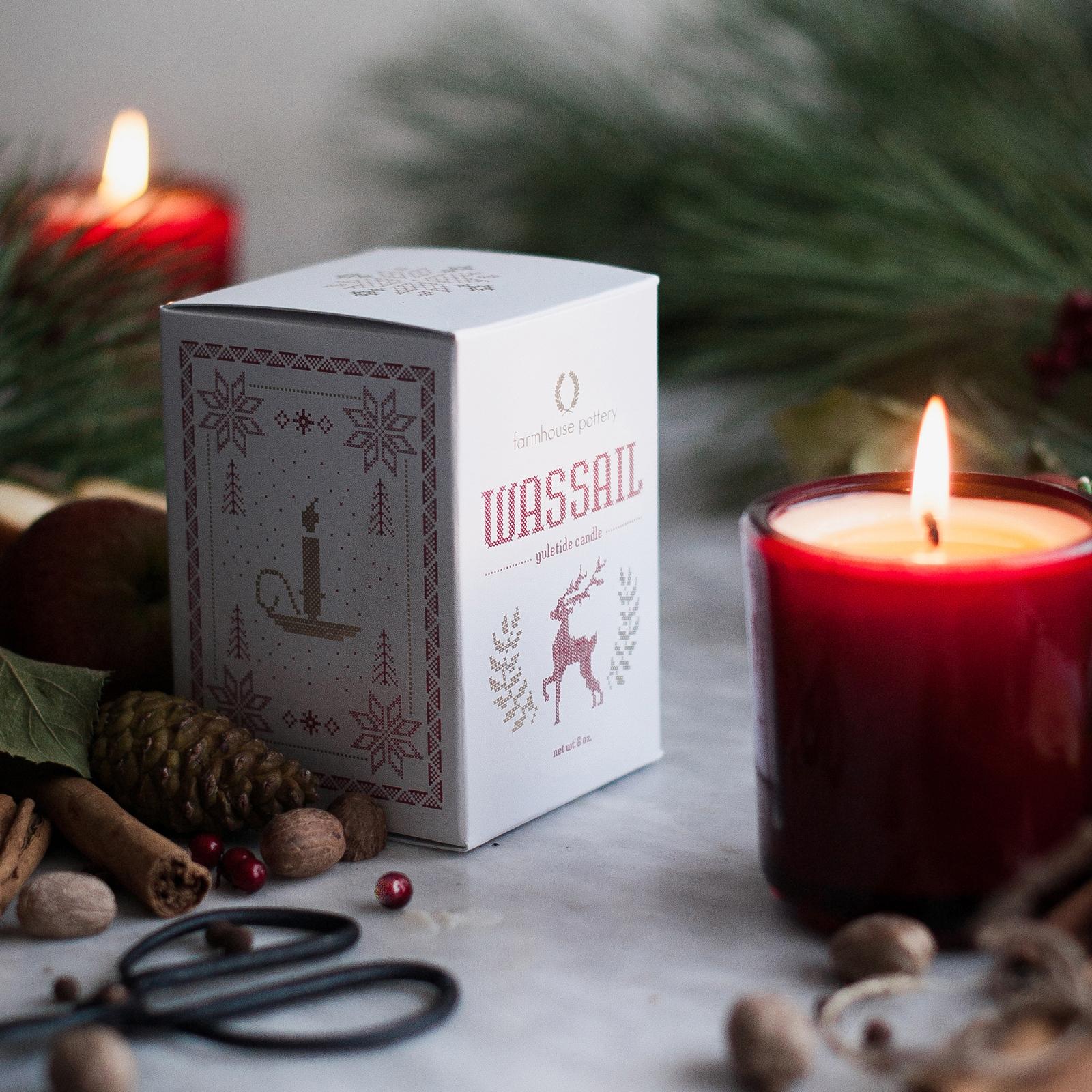 Farmhouse Pottery Wassail Candle - Thumbnail 4