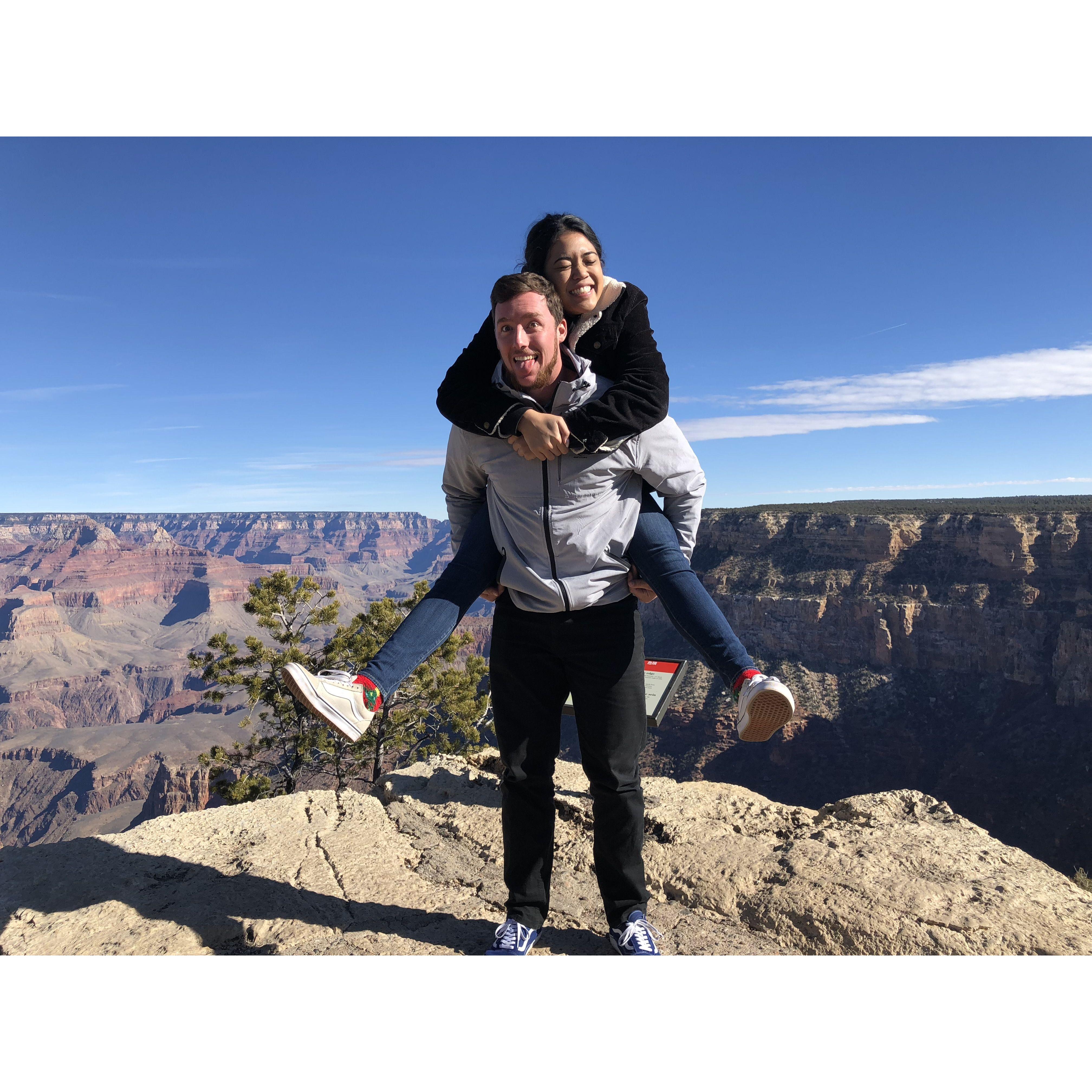 Our first trip to the Grand Canyon.