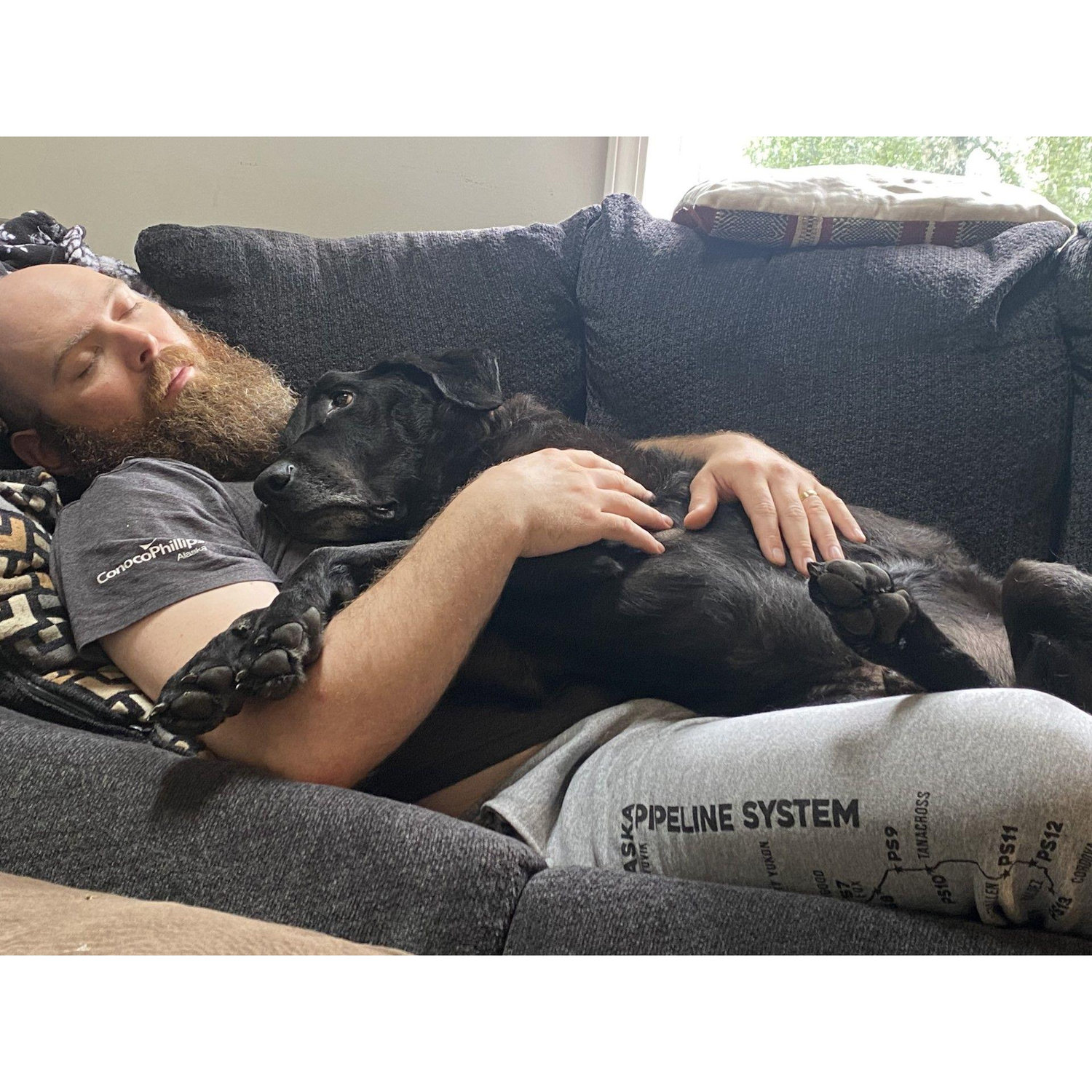 No home is complete without a fur baby. Ogre has been part of the relationship since day one.