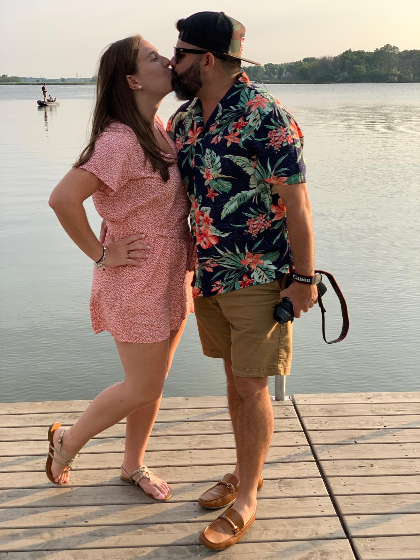 A beautiful summer night in New Berlin, WI